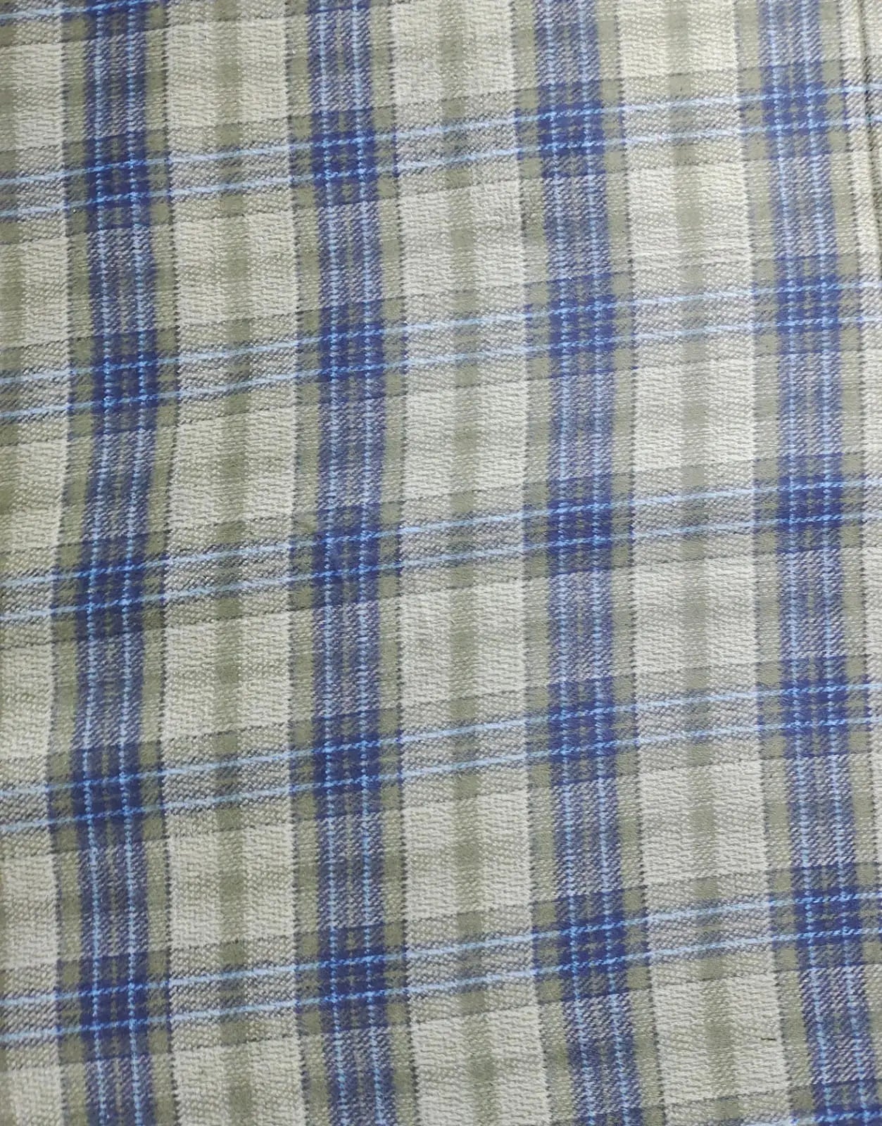 Check Viscose Fabric VS008 Fabric Hugs