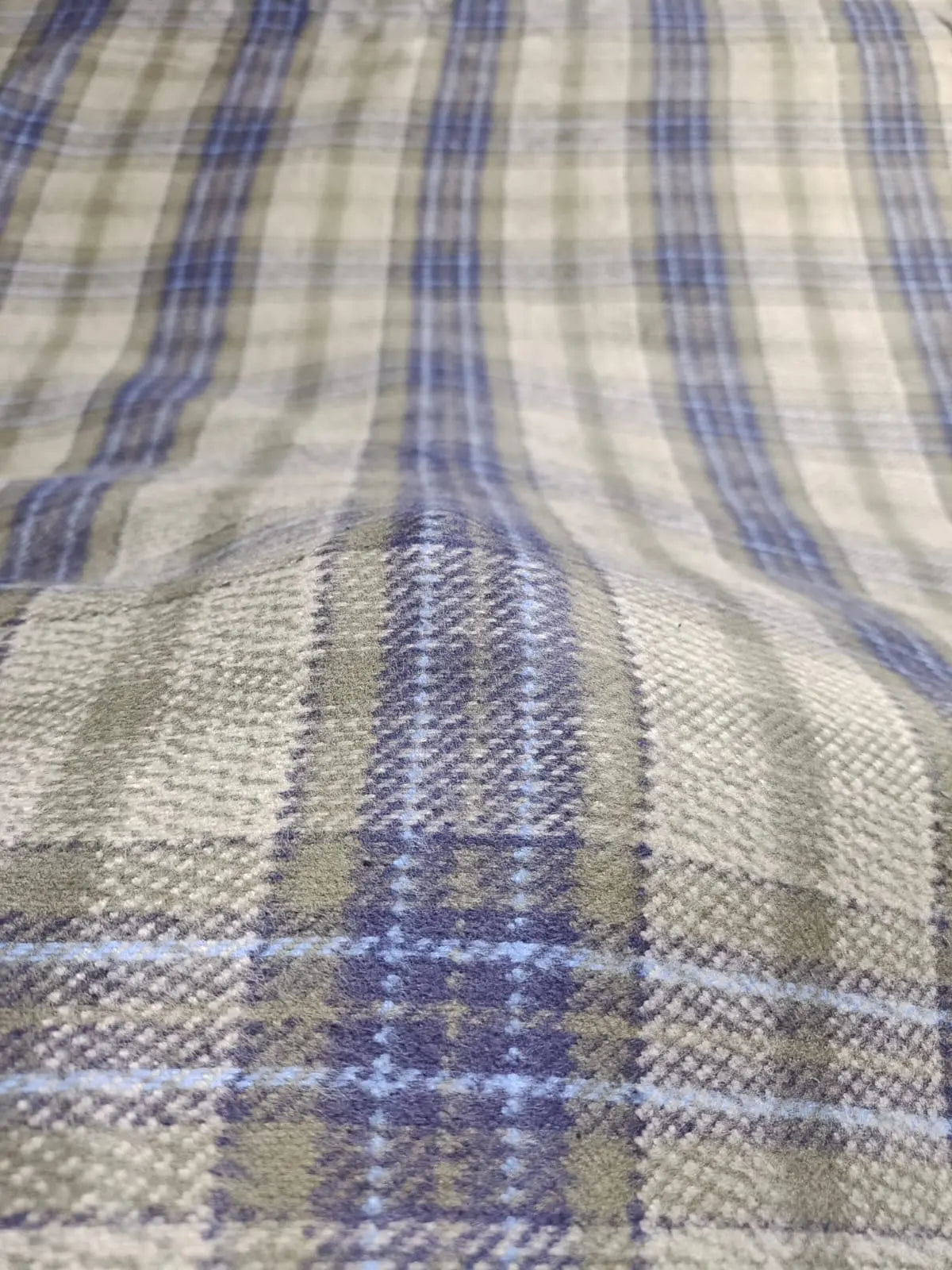 Check Viscose Fabric VS008 Fabric Hugs