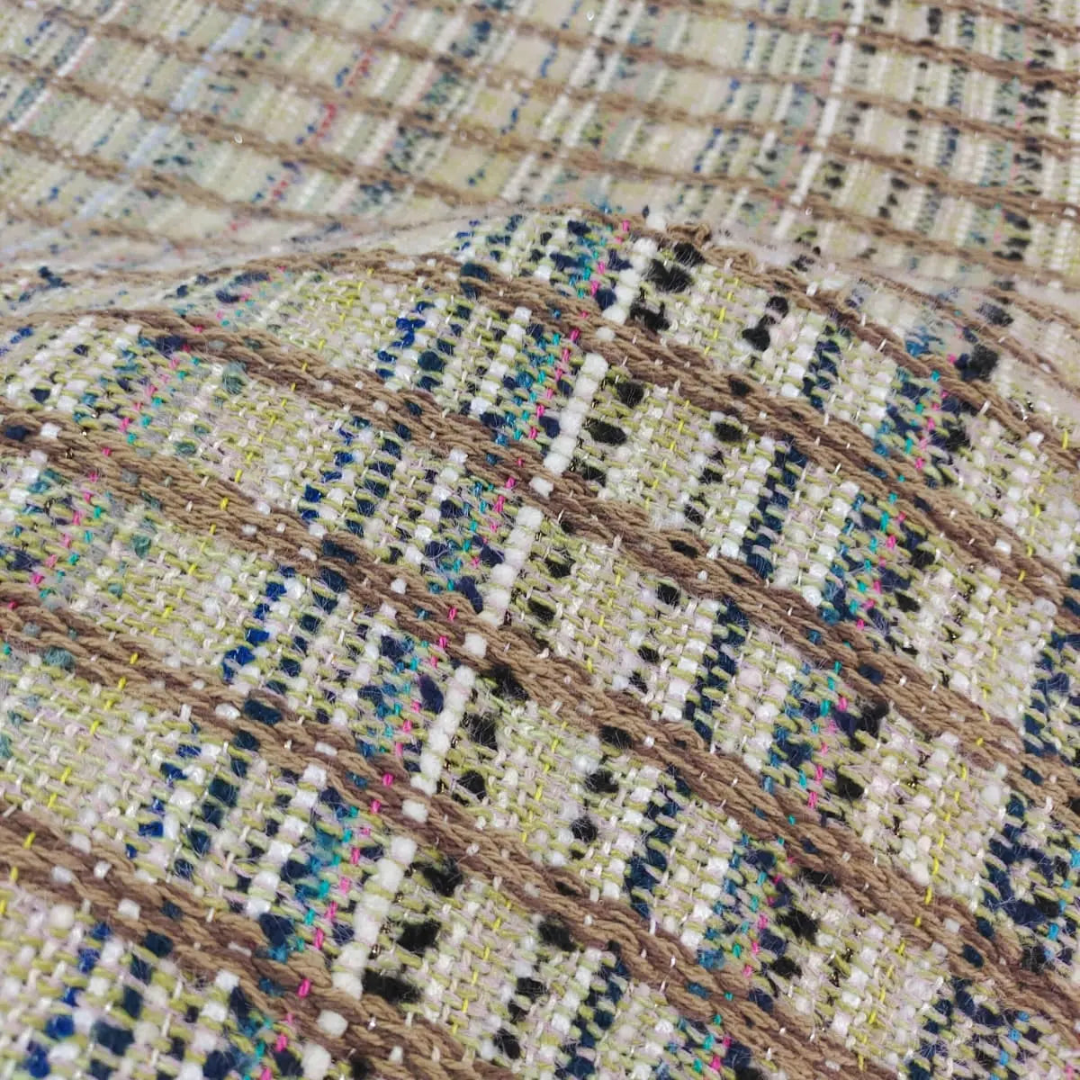 Handmade Jacquard Fabric HM014 Fabric Hugs