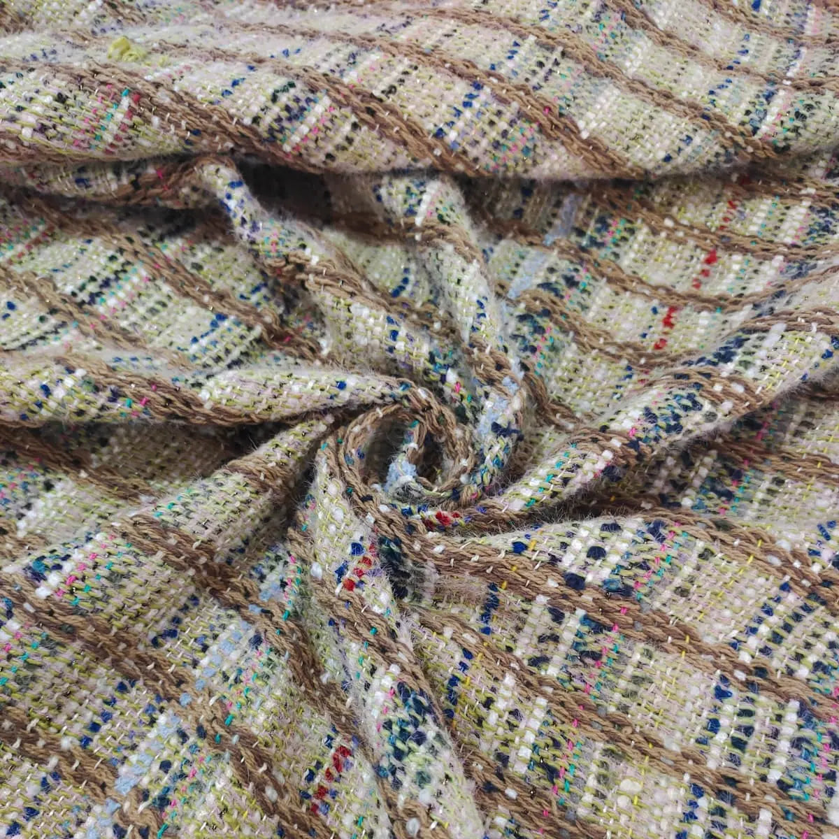 Handmade Jacquard Fabric HM014 Fabric Hugs