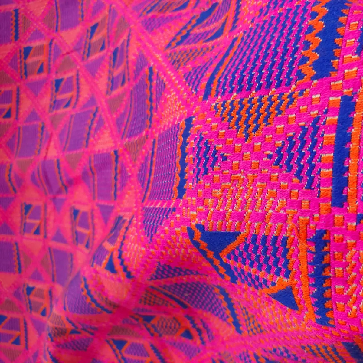 Handmade Jacquard Fabric HM076 Fabric Hugs