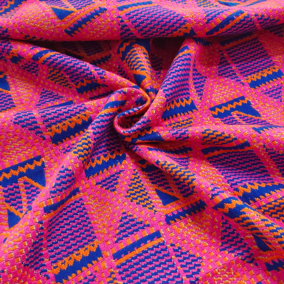 Handmade Jacquard Fabric HM076 Fabric Hugs