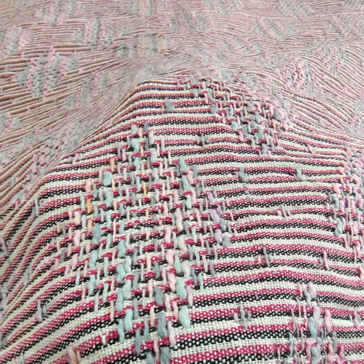 Handmade Jacquard Fabric HM085 Fabric Hugs