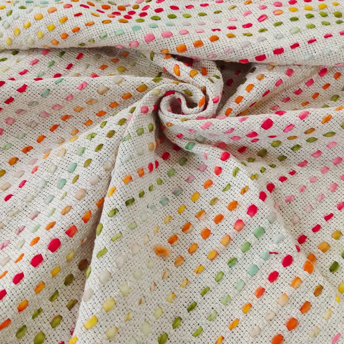 Handmade Jacquard Fabric HM112 Fabric Hugs