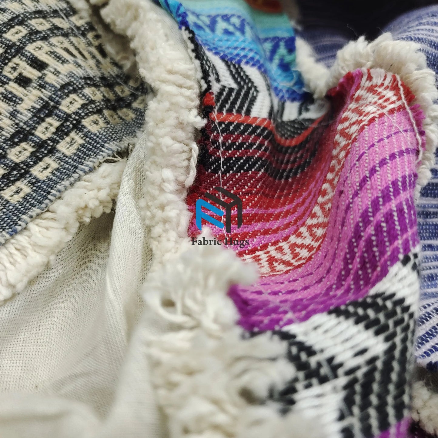 Handmade Jacquard Fabric HM126 (Copy) Fabric Hugs