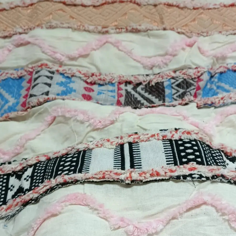 Handmade Patchwork Fabric HM102 Fabric Hugs