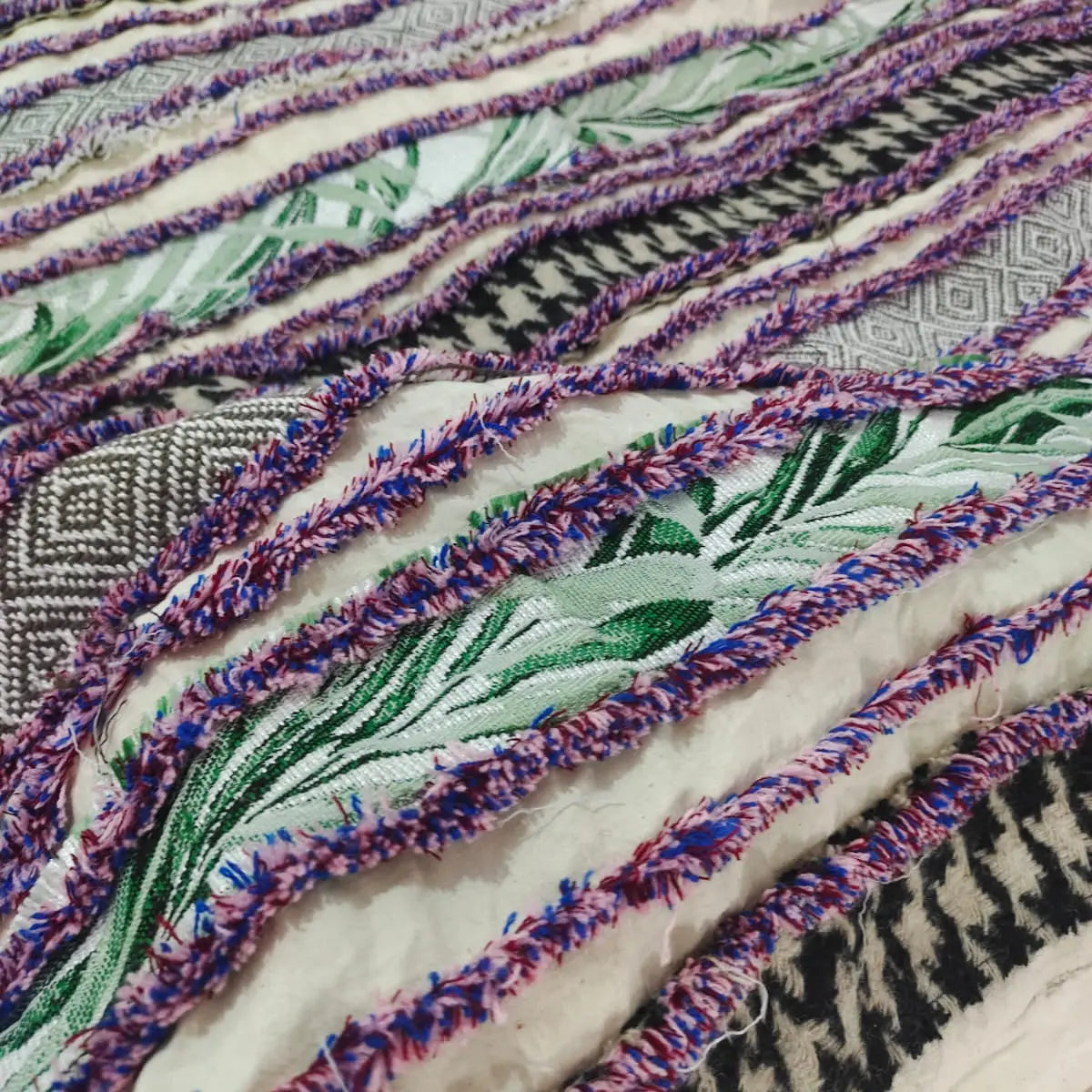 Handmade Patchwork Fabric HM107 Fabric Hugs