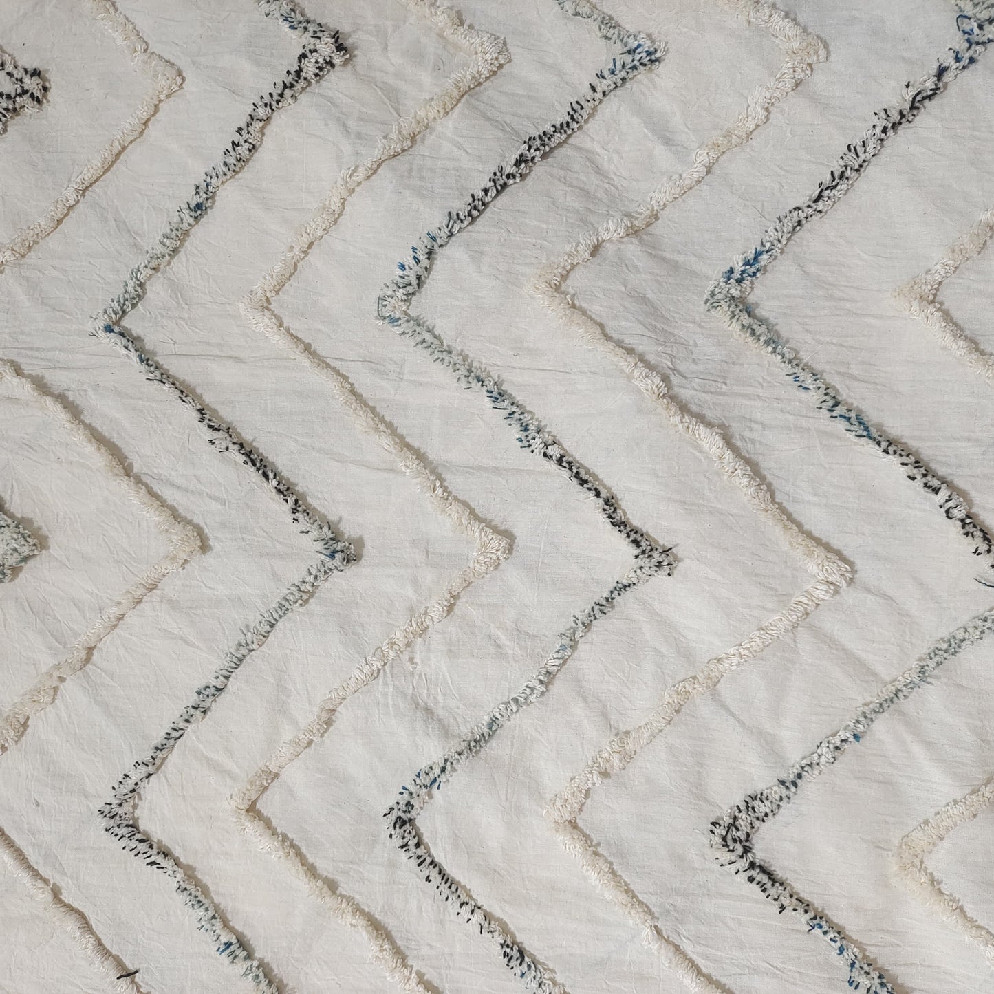 Handmade Cotton candlewick Fabric CH046