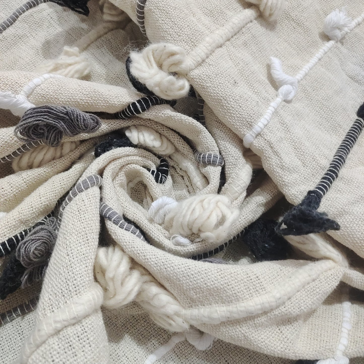 Handmade Jacquard Fabric HM123