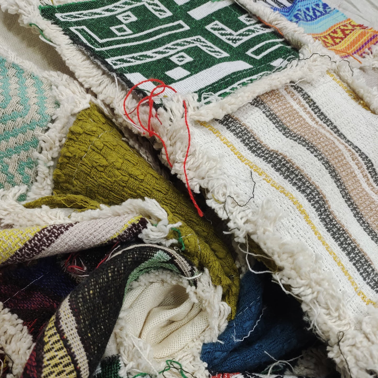 Handmade Jacquard Fabric HM128