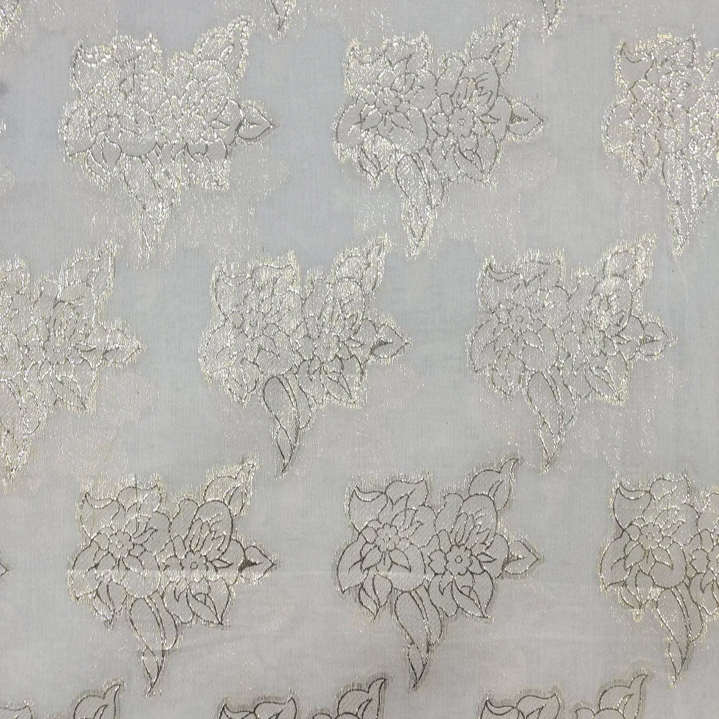 Pure Cotton Lurex Fabric CL048