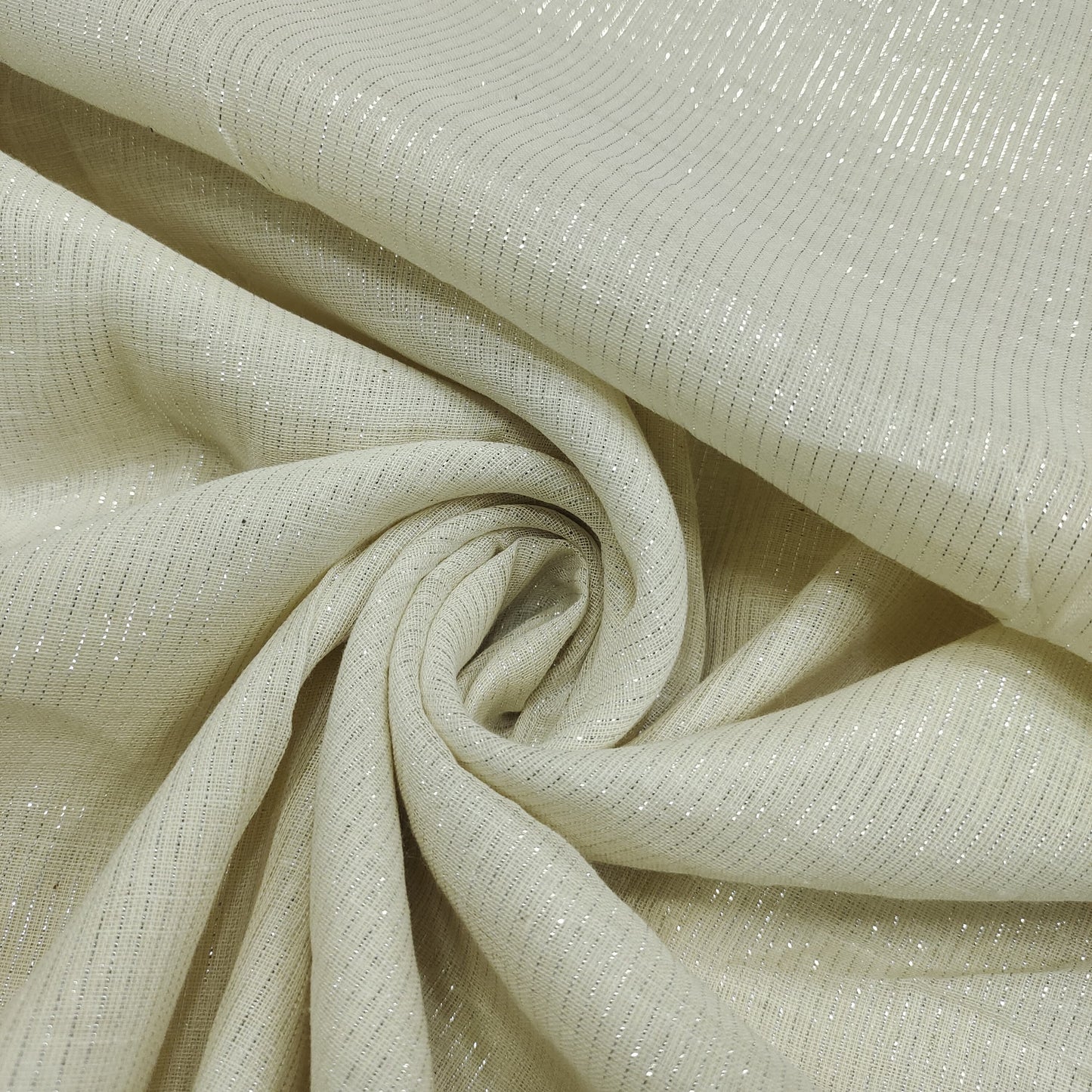 Pure Cotton Lurex Fabric CL049