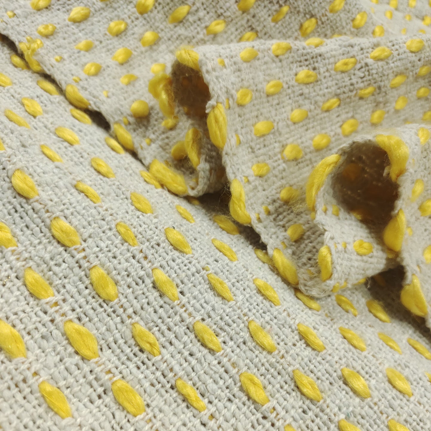 Handmade Jacquard Fabric HM132