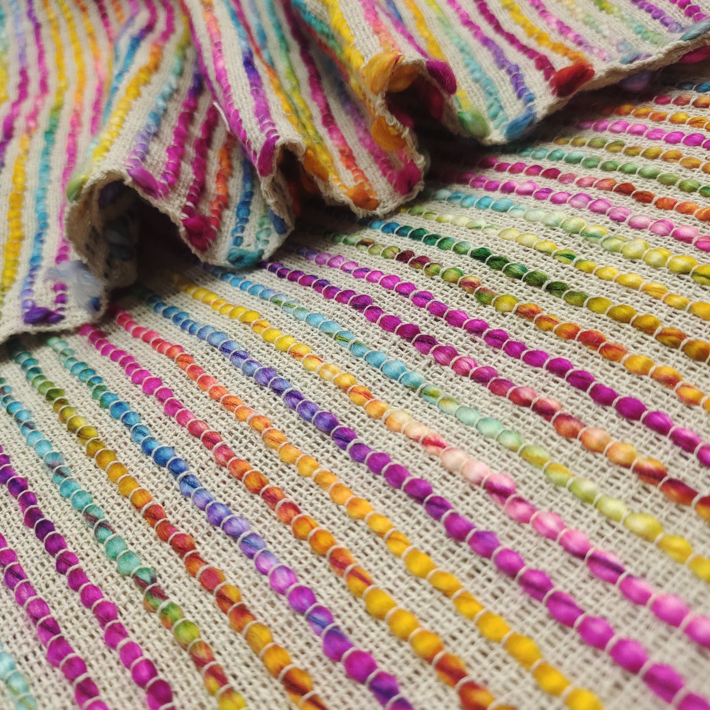 Handmade Jacquard Fabric HM136