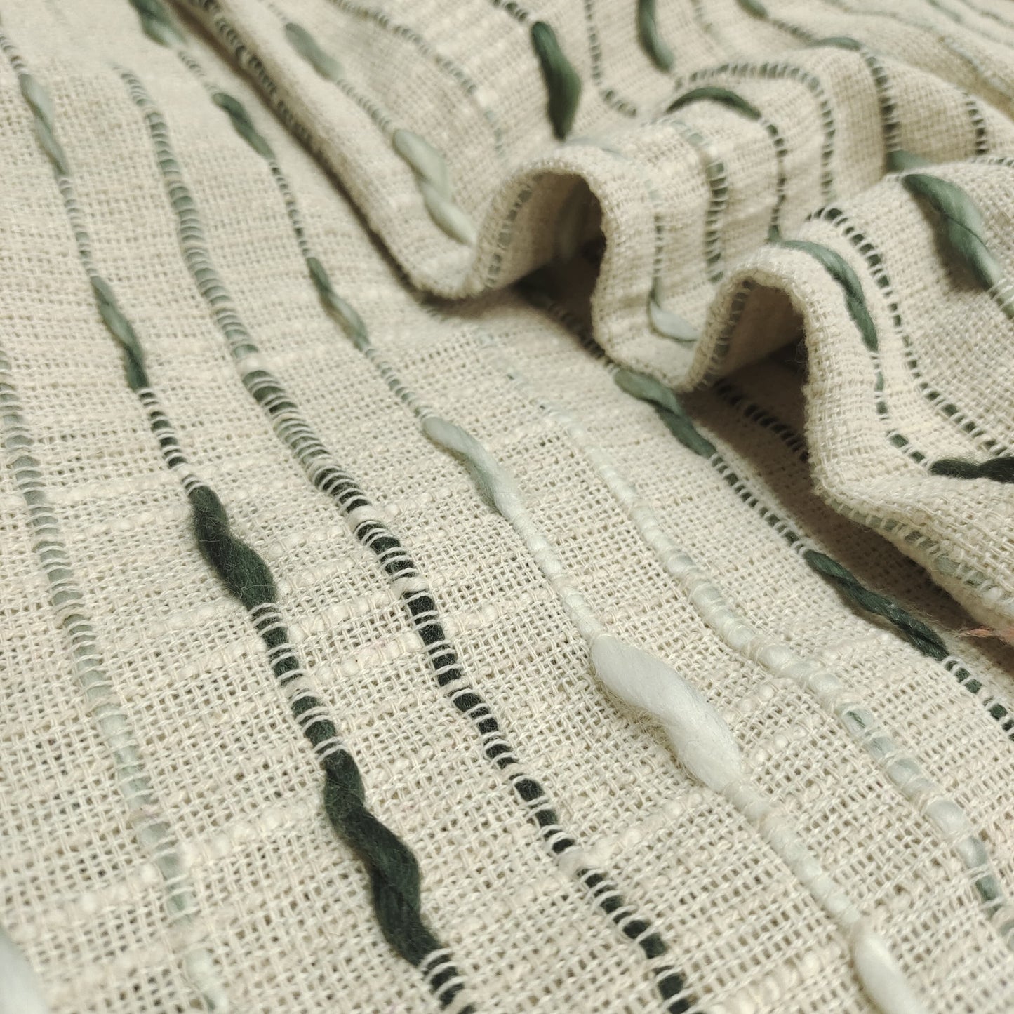 Handmade Jacquard Fabric HM140