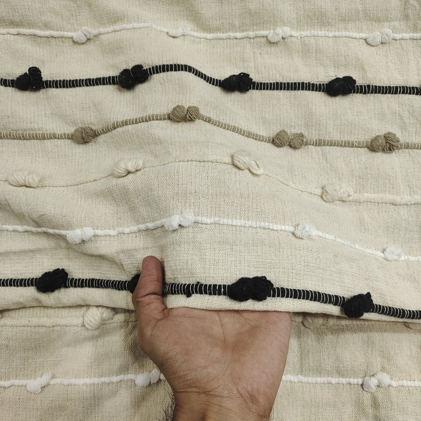 Handmade Jacquard Fabric HM145