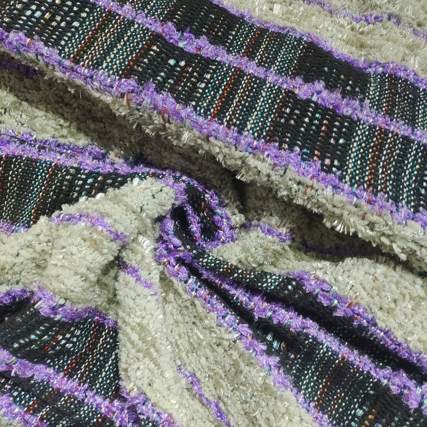 Handmade Jacquard Fabric HM075