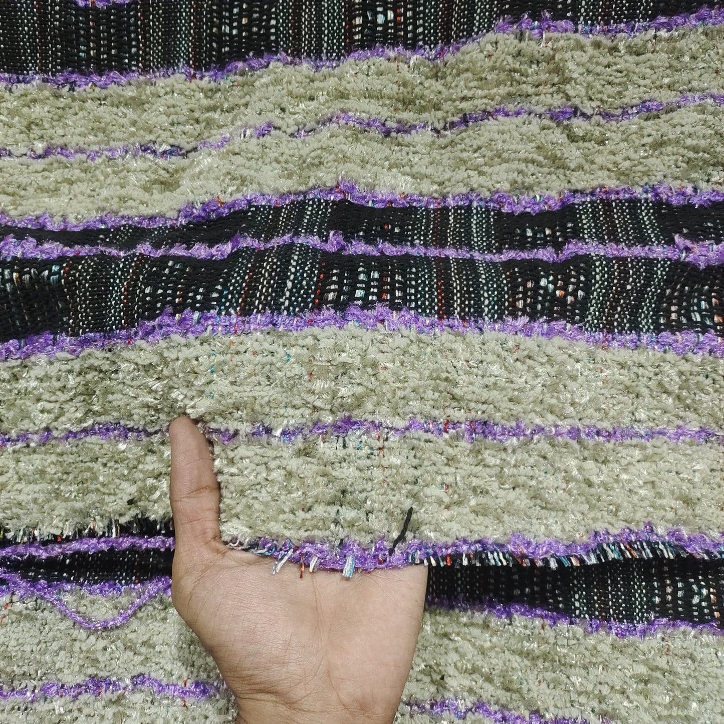 Handmade Jacquard Fabric HM075