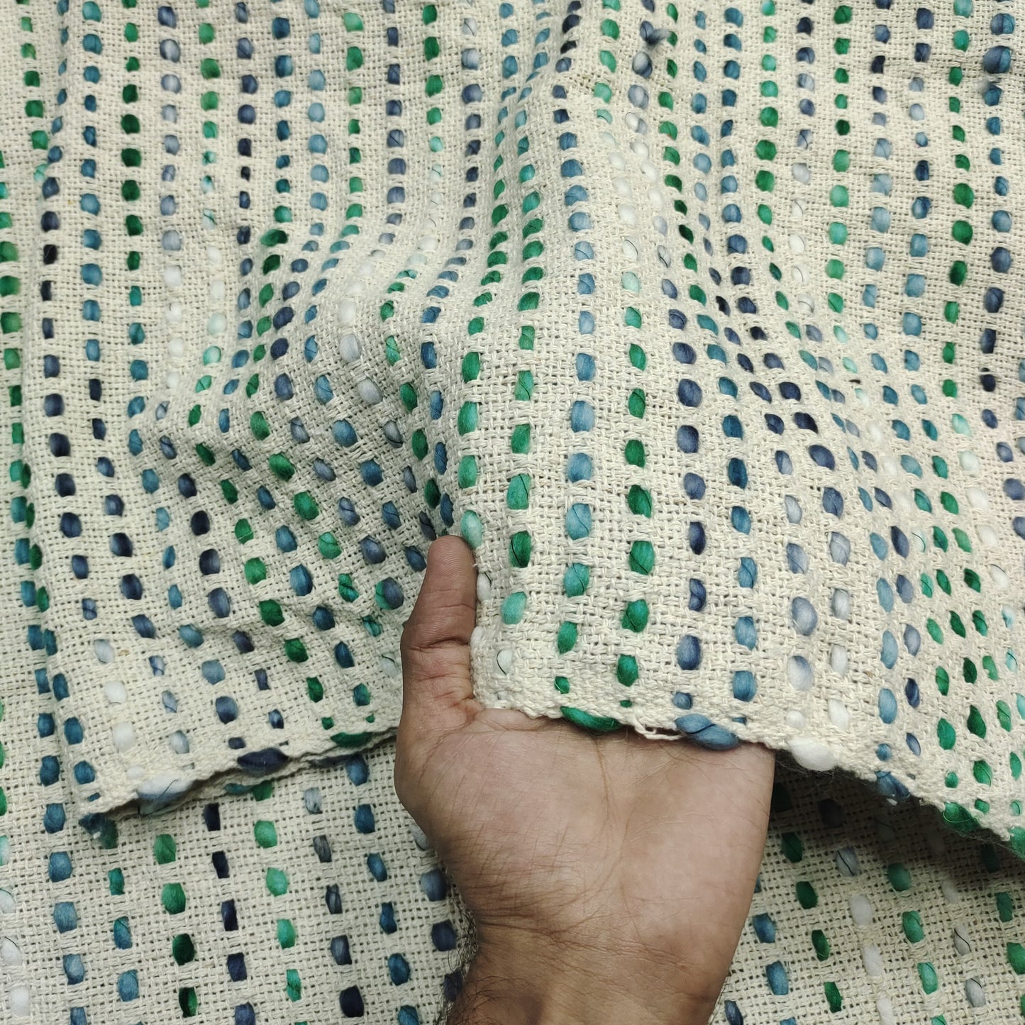 Handmade Jacquard Fabric HM156