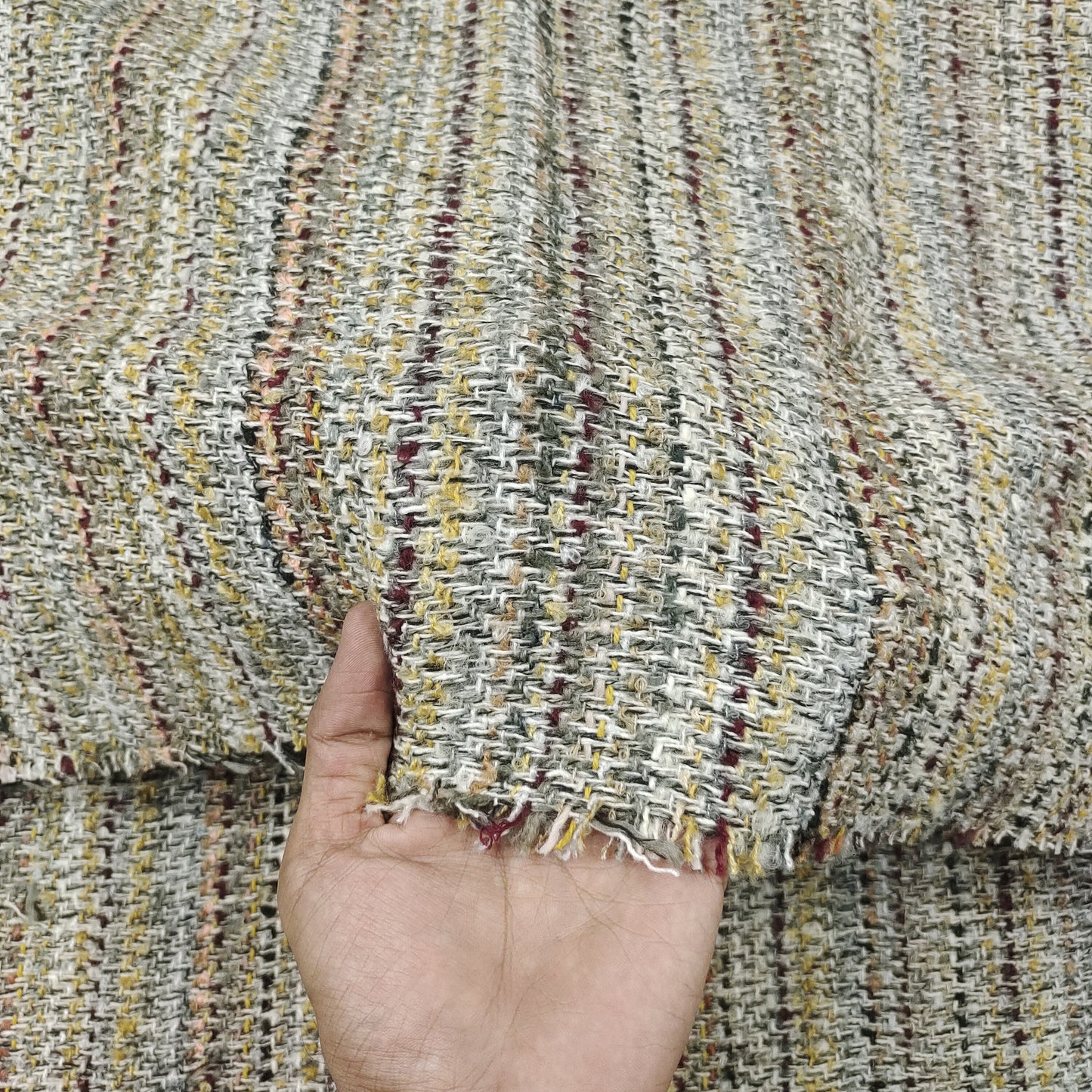 Handmade Jacquard Fabric HM071