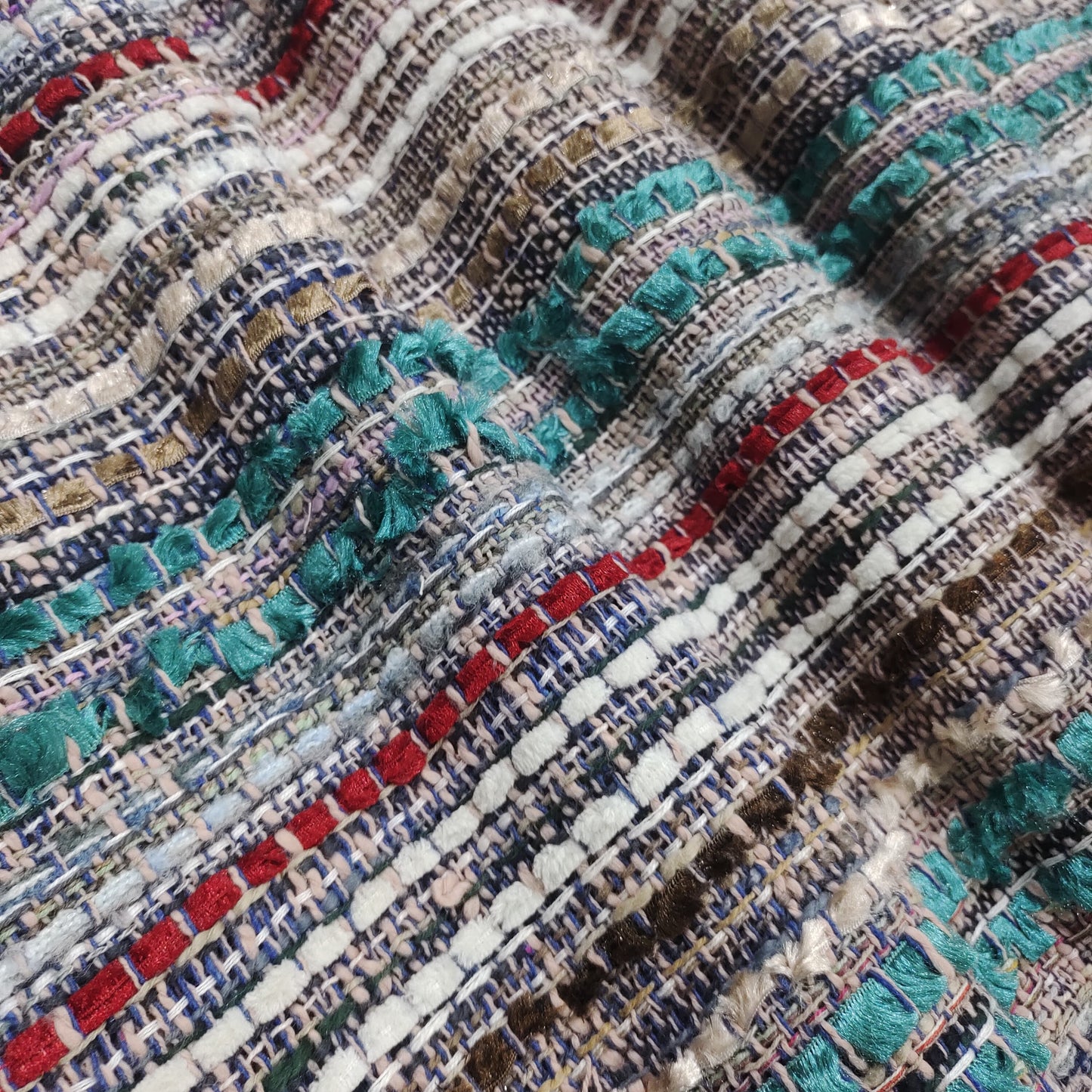 Handmade Jacquard Fabric HM006