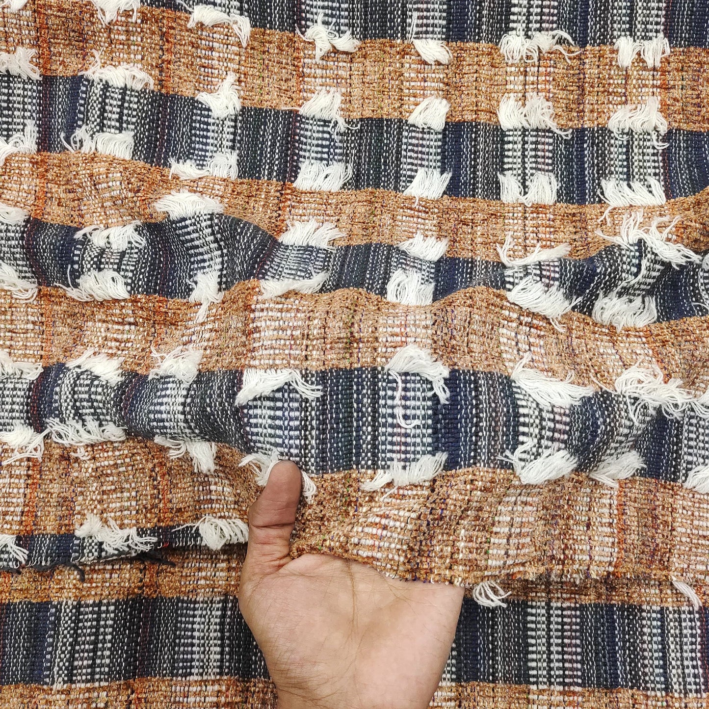 Handmade Jacquard Fabric HM030