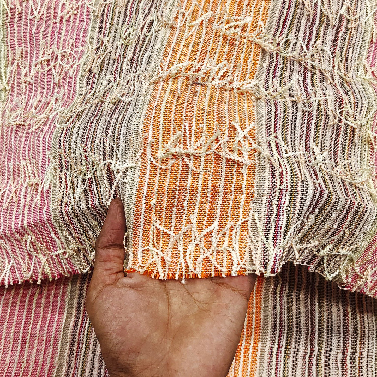 Handmade Jacquard Fabric HM029
