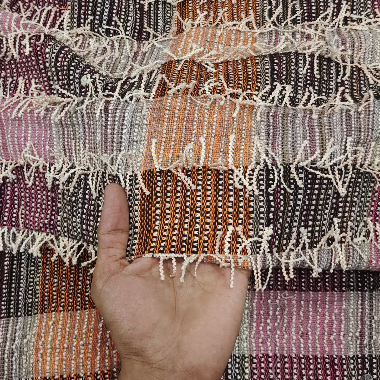 Handmade Jacquard Fabric HM027