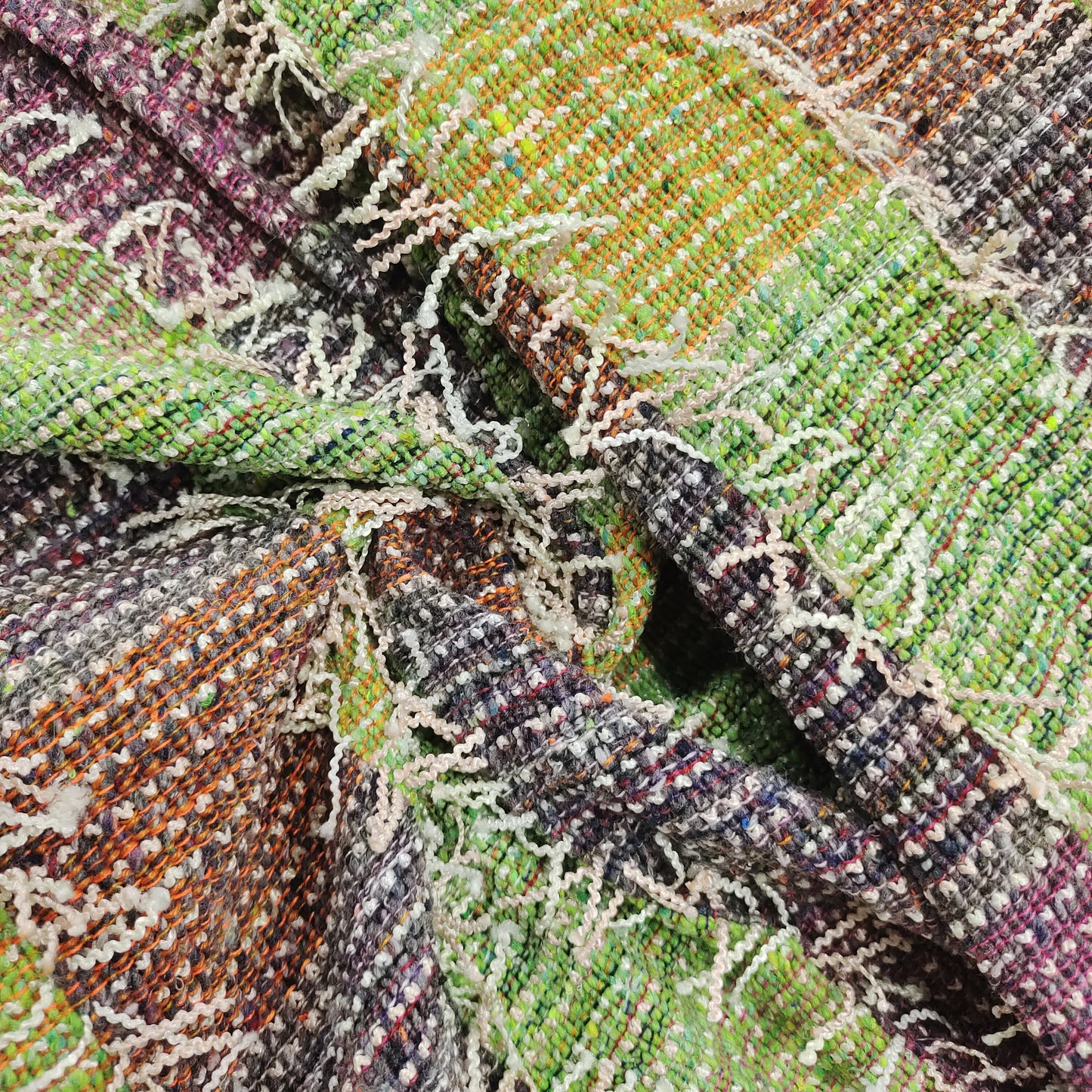 Handmade Jacquard Fabric HM026