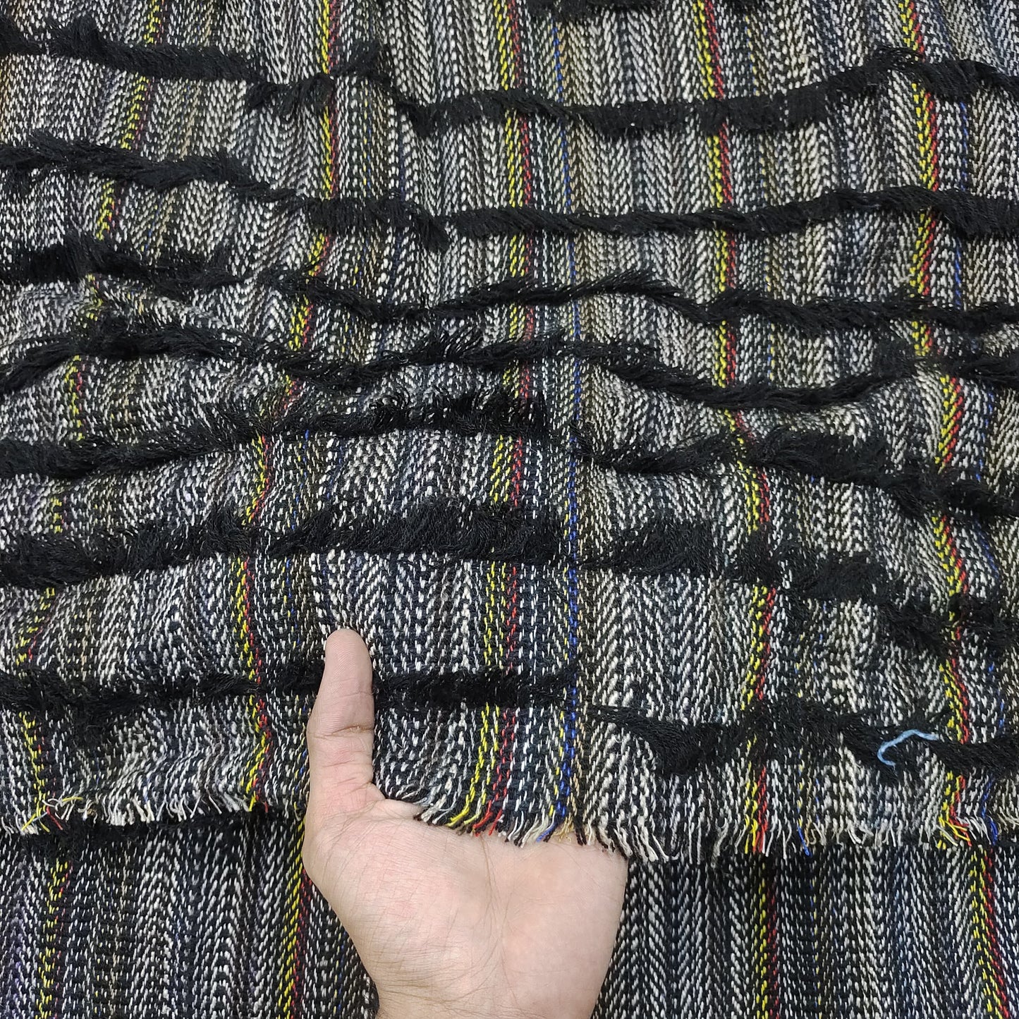 Handmade Jacquard Fabric HM034