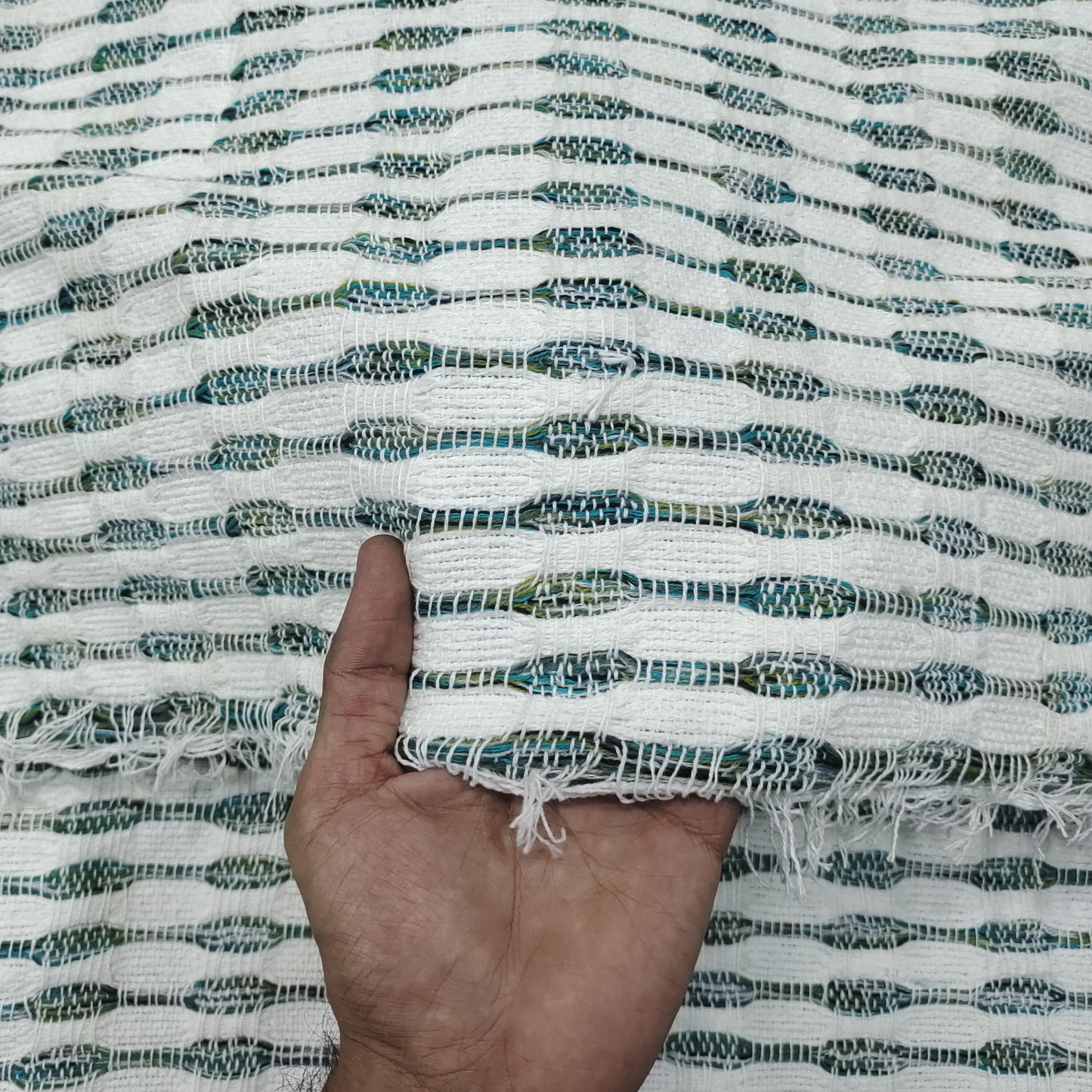 Handmade Jacquard Fabric HM019