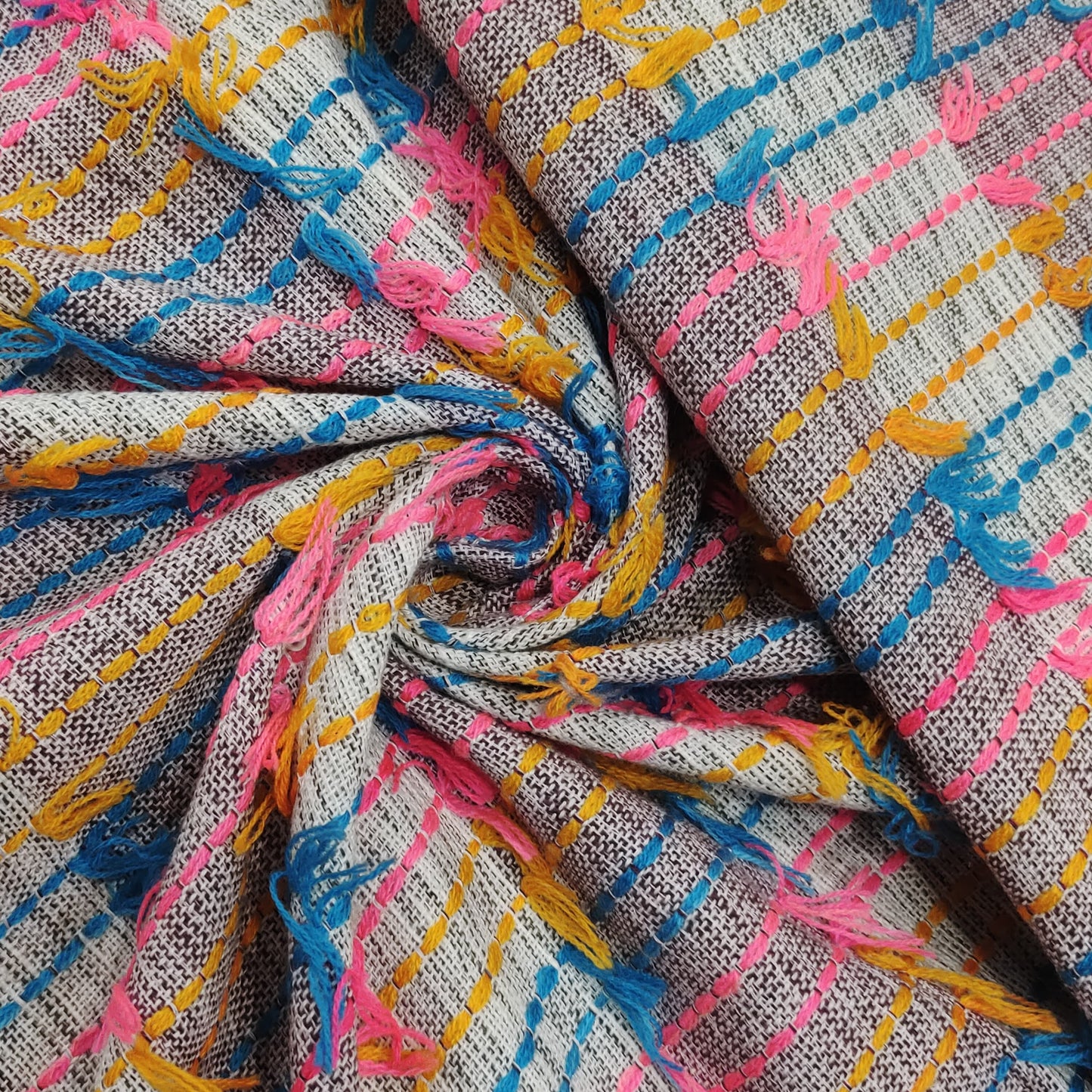 Handmade Jacquard Fabric HM062