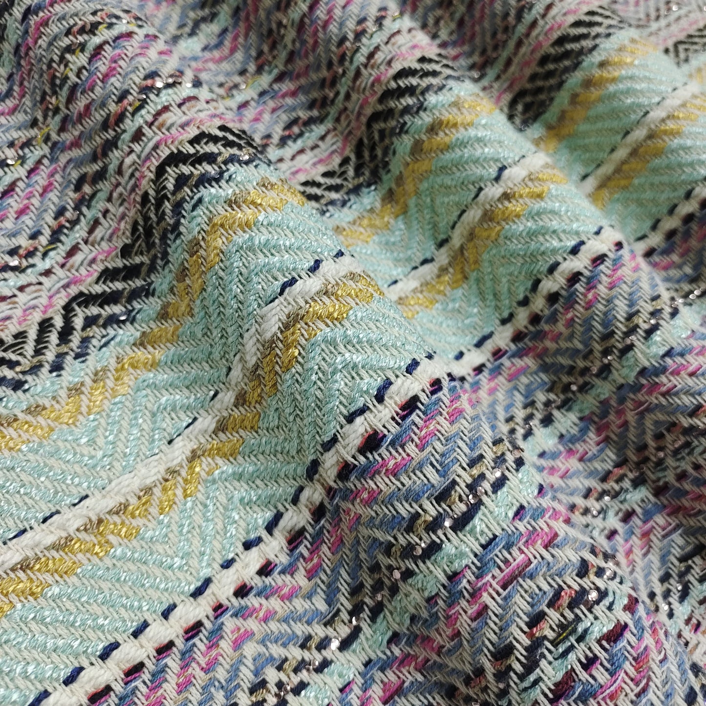 Handmade Jacquard Fabric HM065