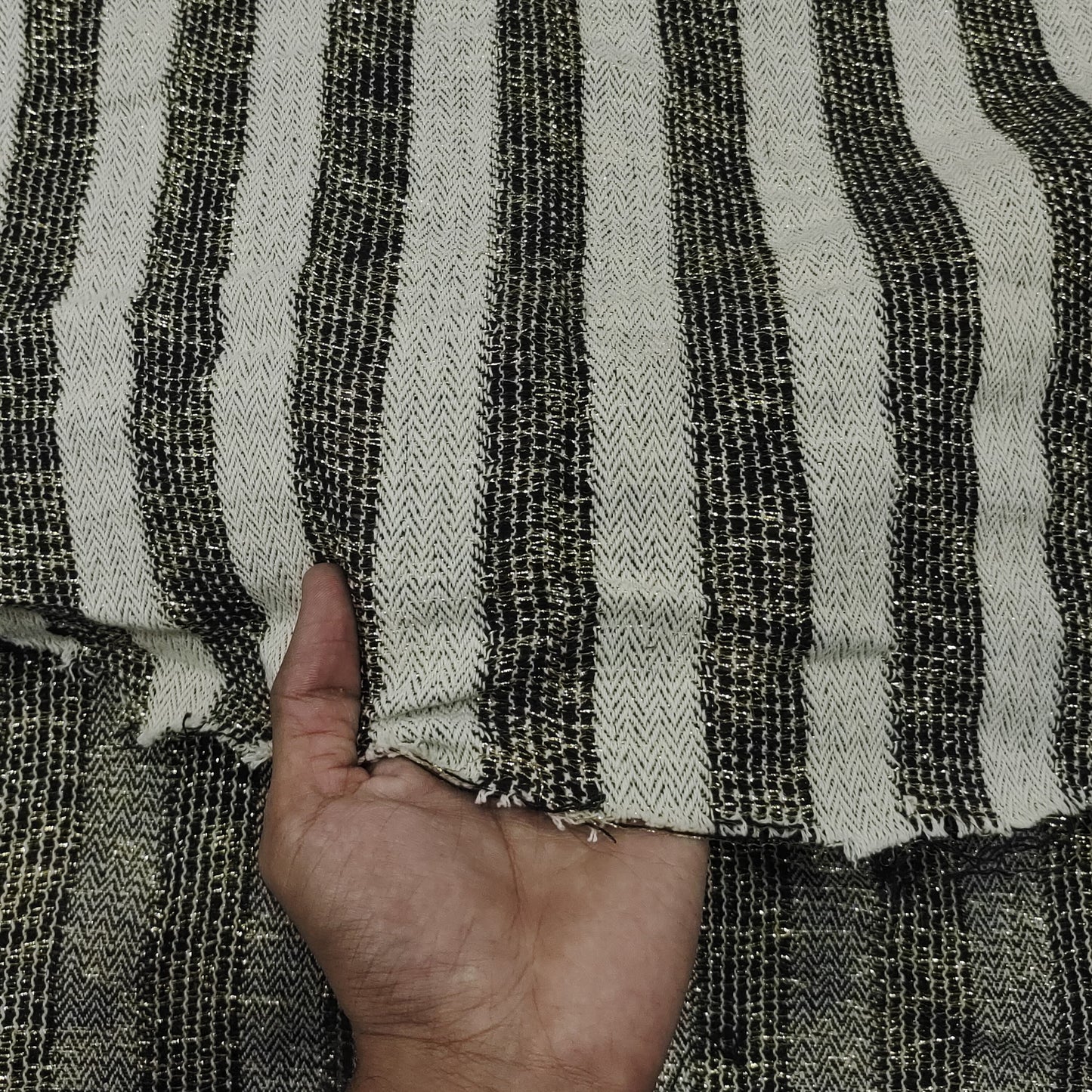 Handmade Jacquard Fabric HM089