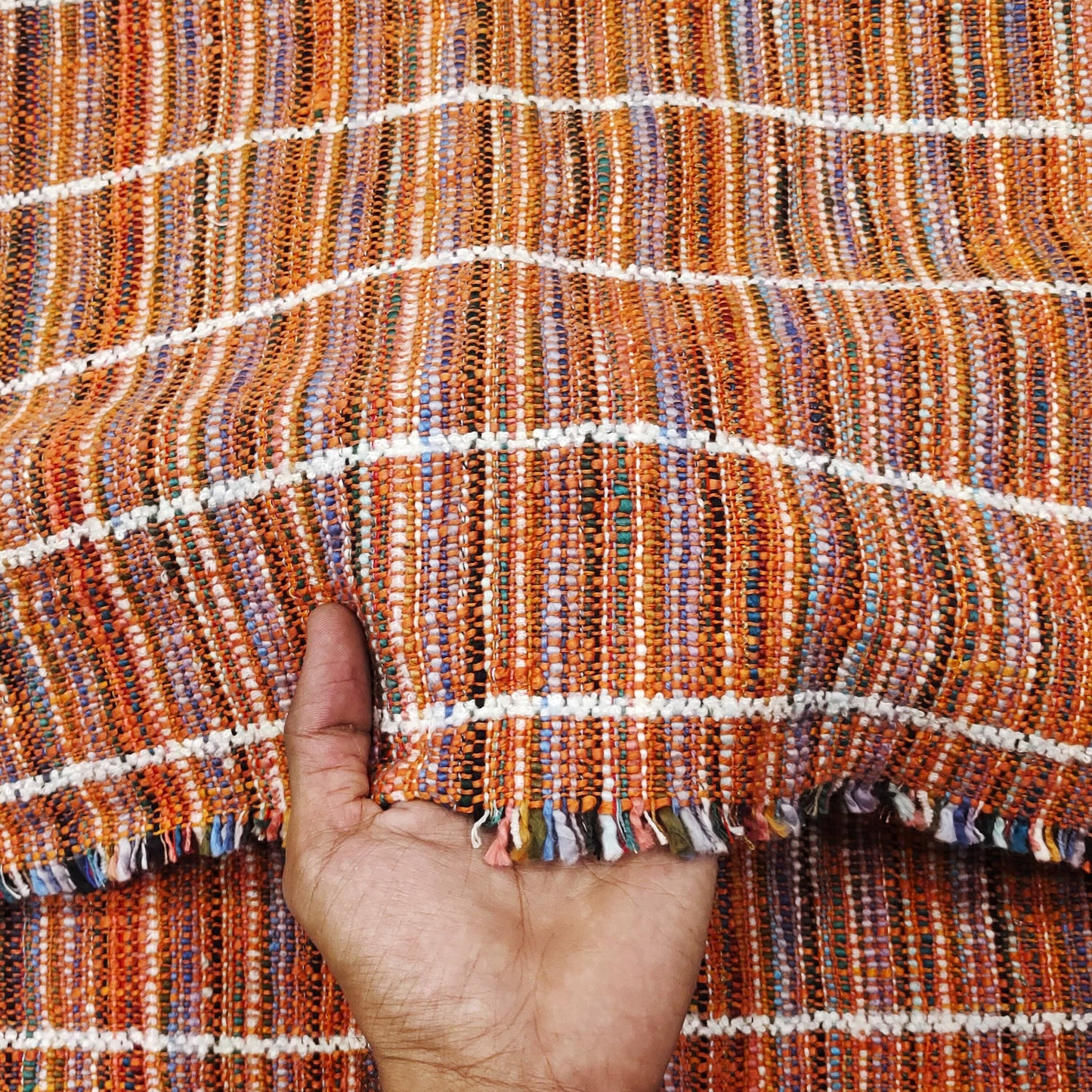 Handmade Jacquard Fabric HM081