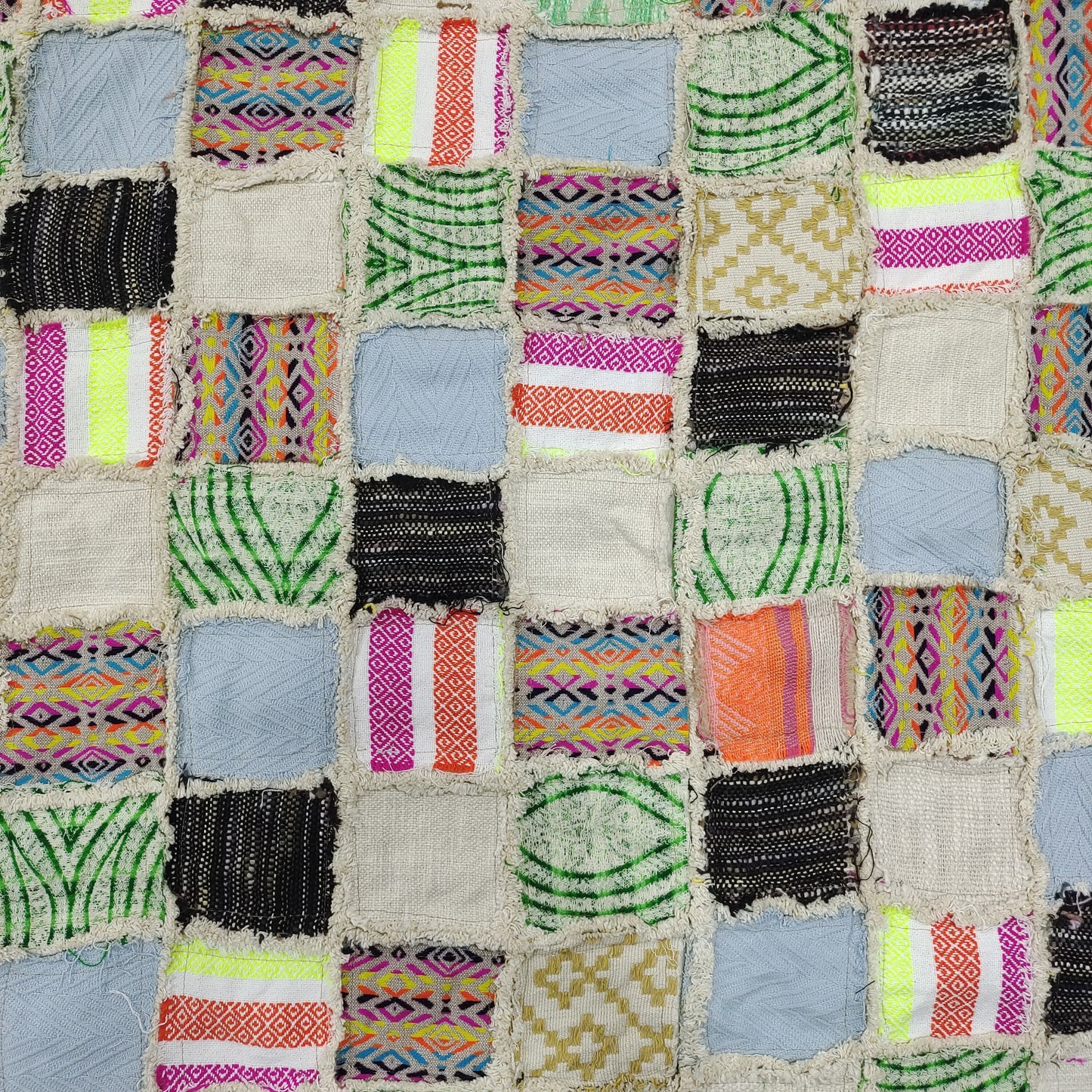 Handmade Patchwork Fabric HM103
