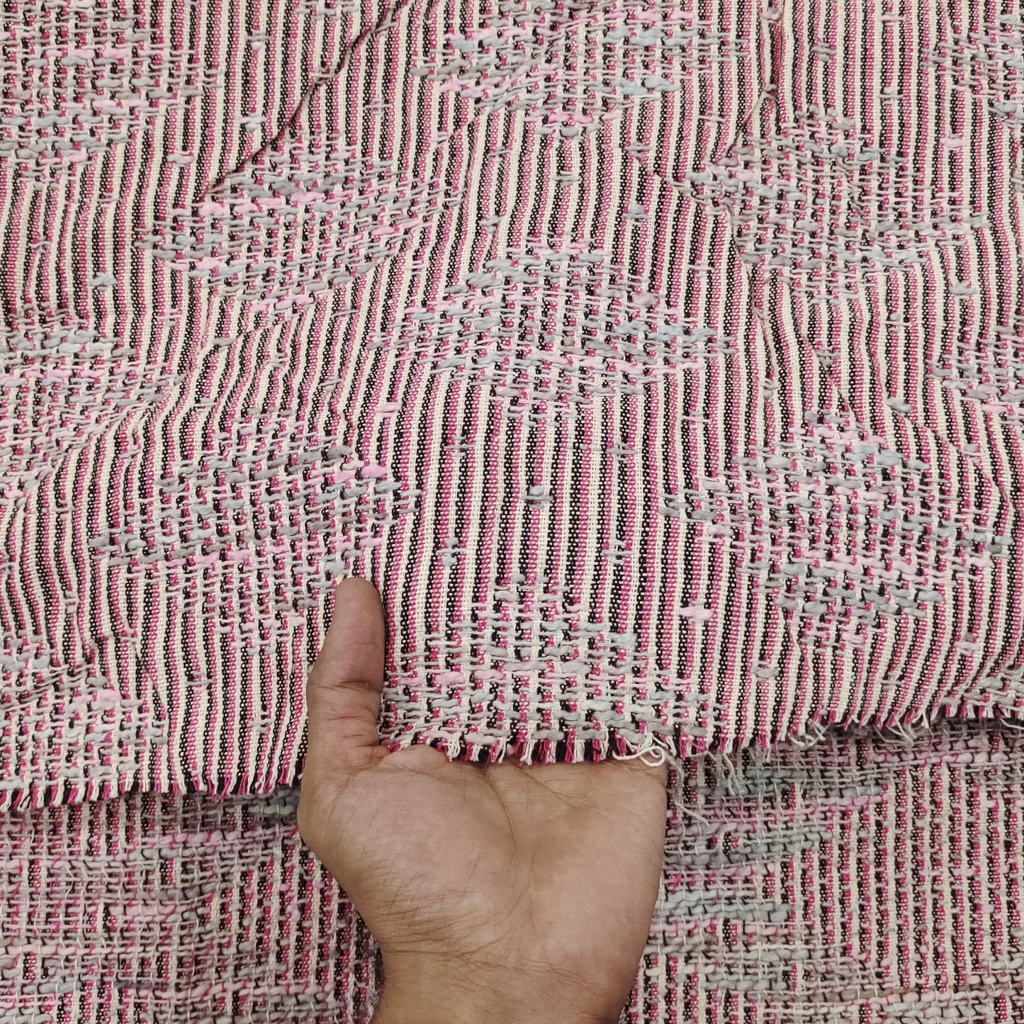 Handmade Jacquard Fabric HM085