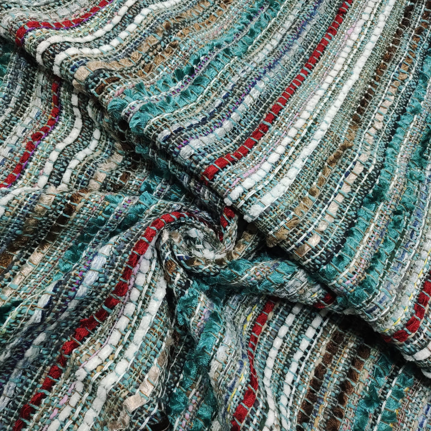 Handmade Jacquard Fabric HM008