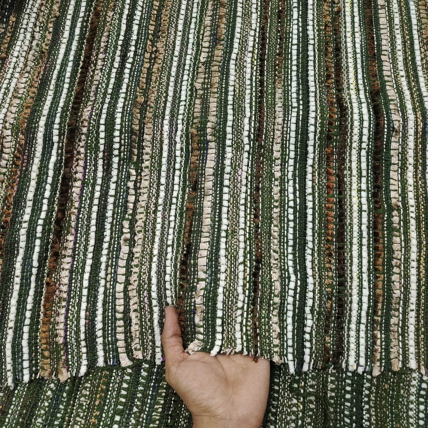 Handmade Jacquard Fabric HM010