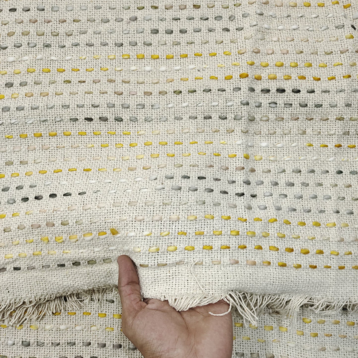 Handmade Jacquard Fabric HM115