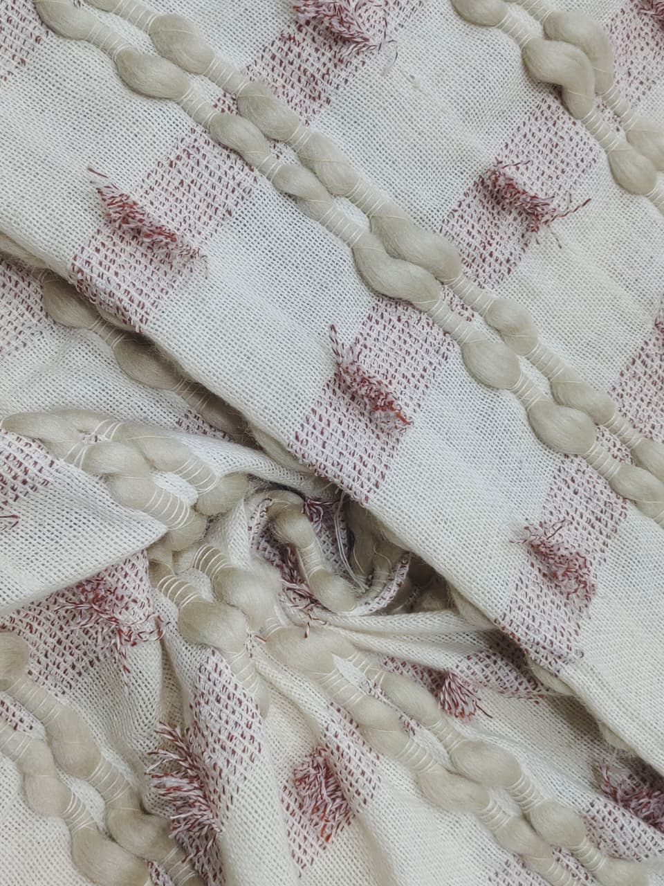 Handmade Jacquard Fabric HM181