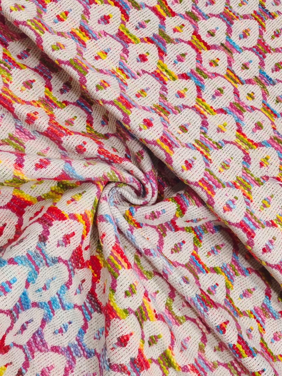 Handmade Jacquard Fabric HM192