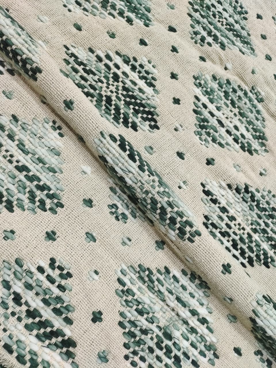 Handmade Jacquard Fabric HM195