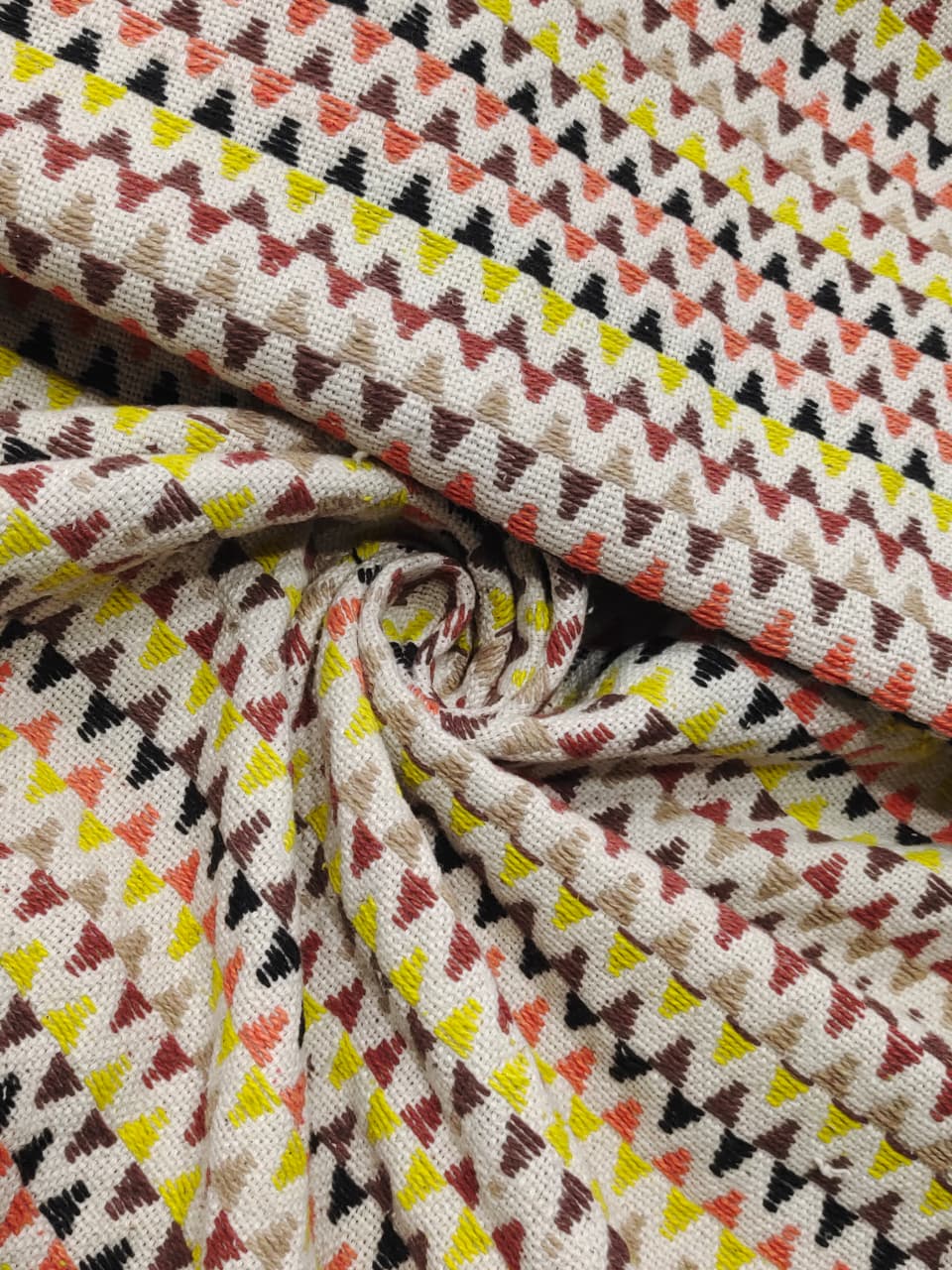 Handmade Jacquard Fabric HM198