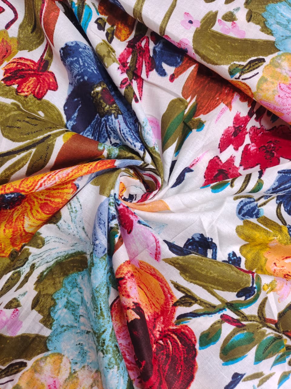 Printed Cotton Fabric PC013