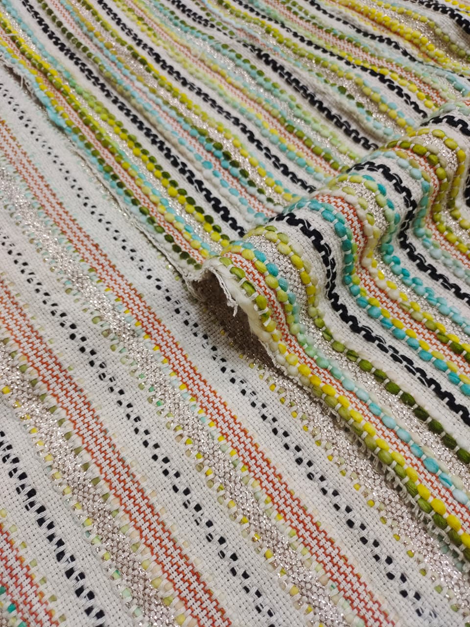 Handmade Jacquard Fabric HM244