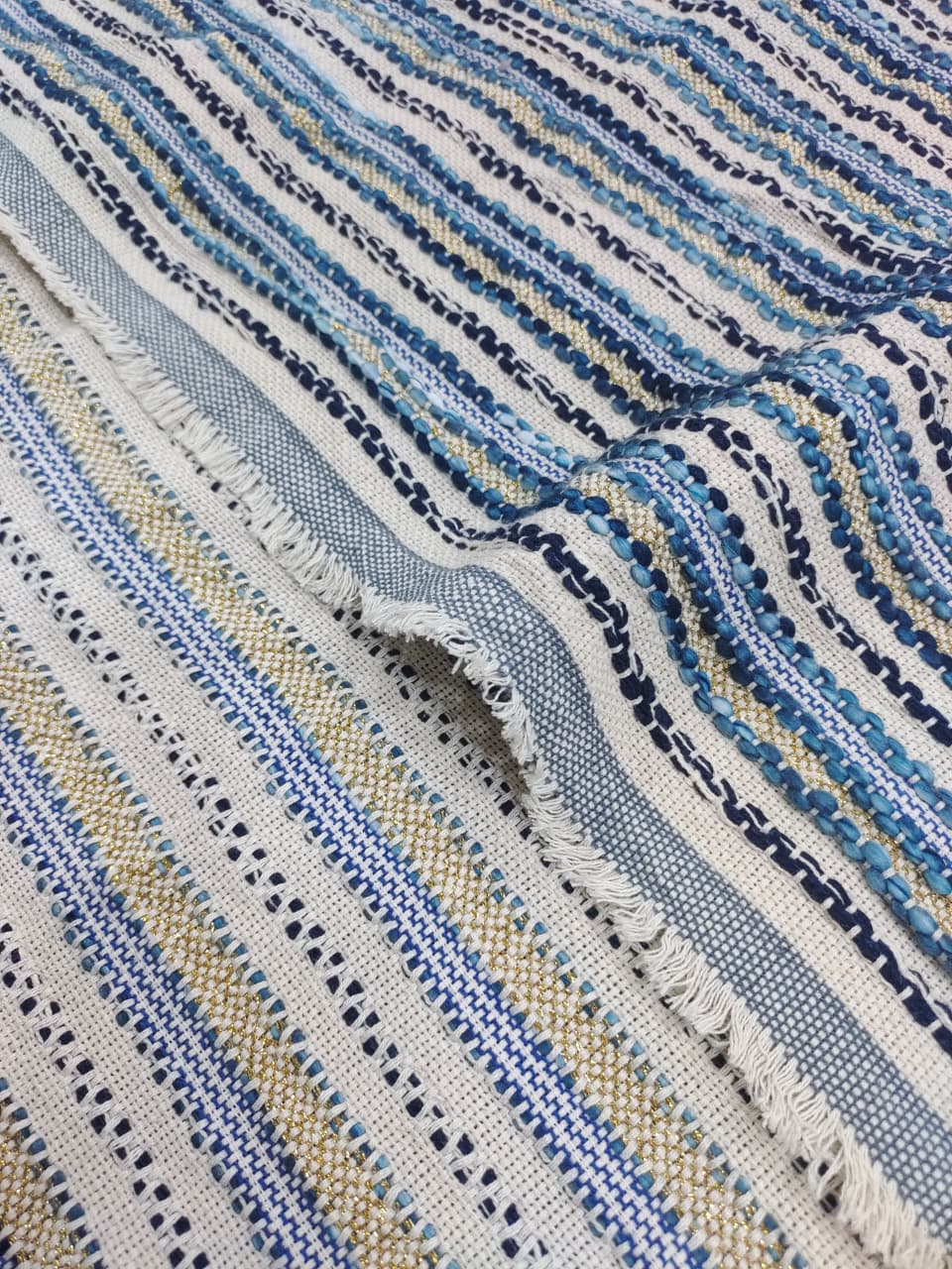 Handmade Jacquard Fabric HM257