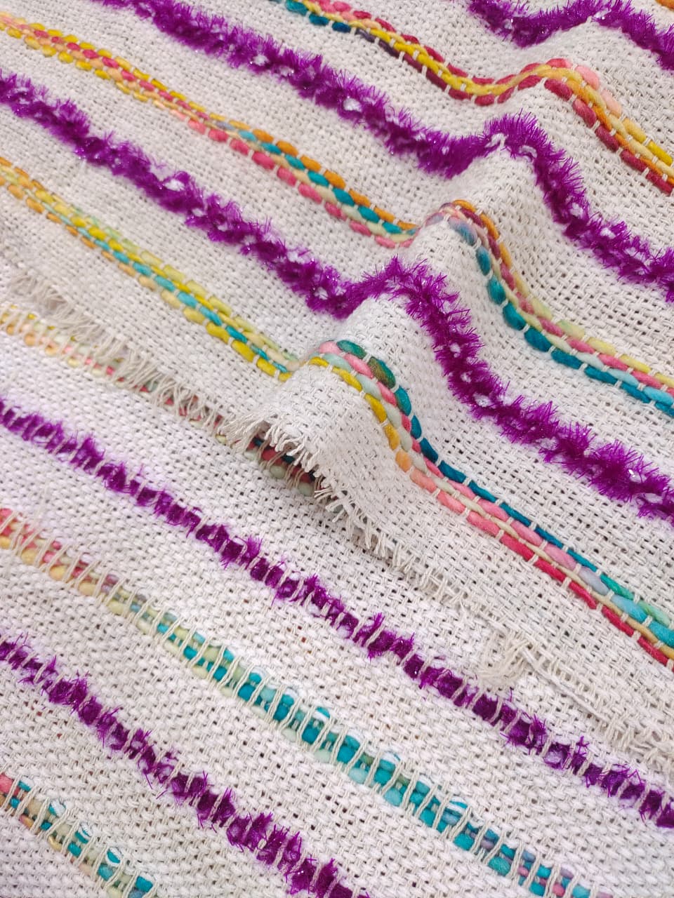 Handmade Jacquard Fabric HM004