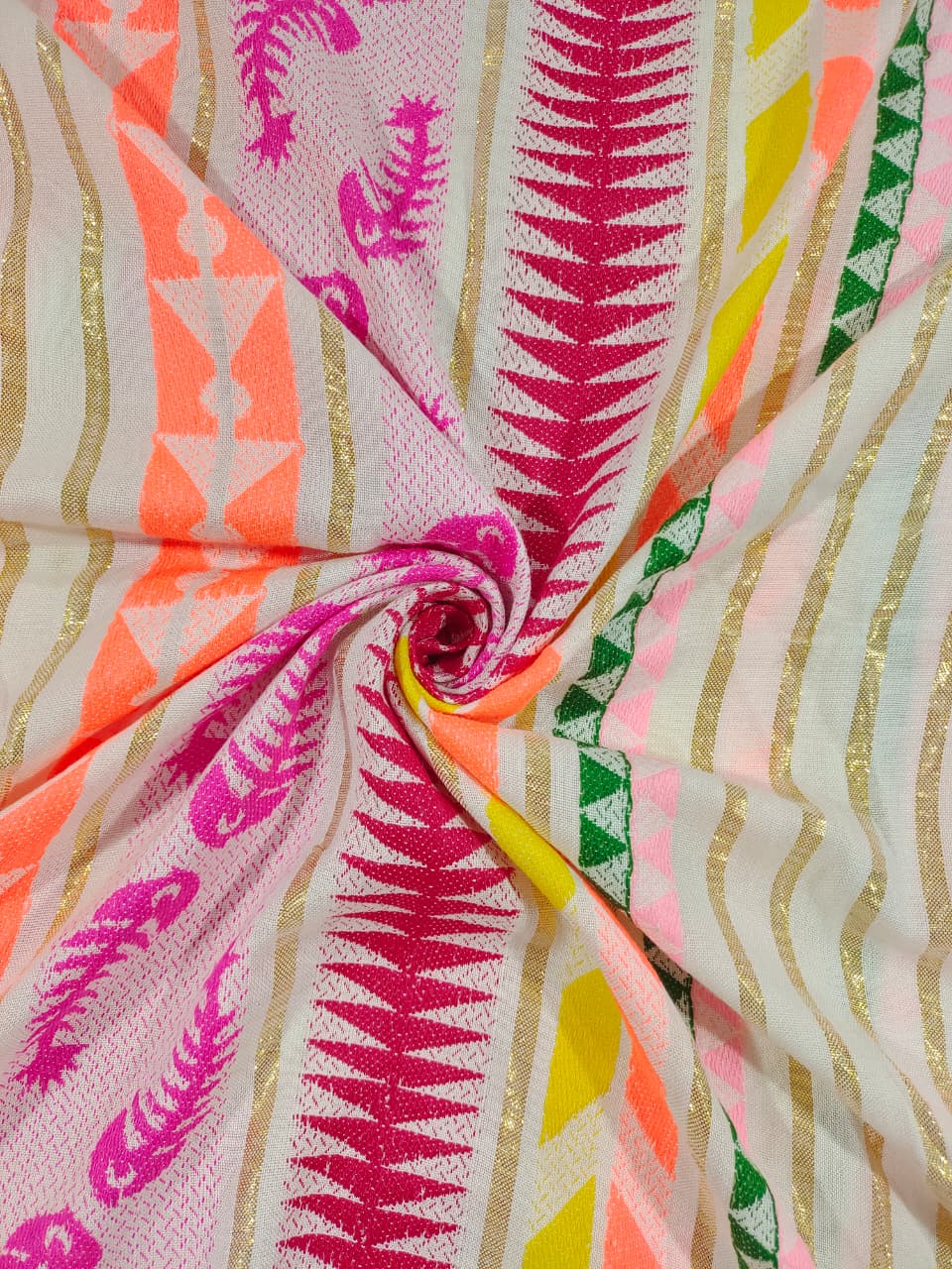 Yarn-Dyed Jacquard Fabric YD091