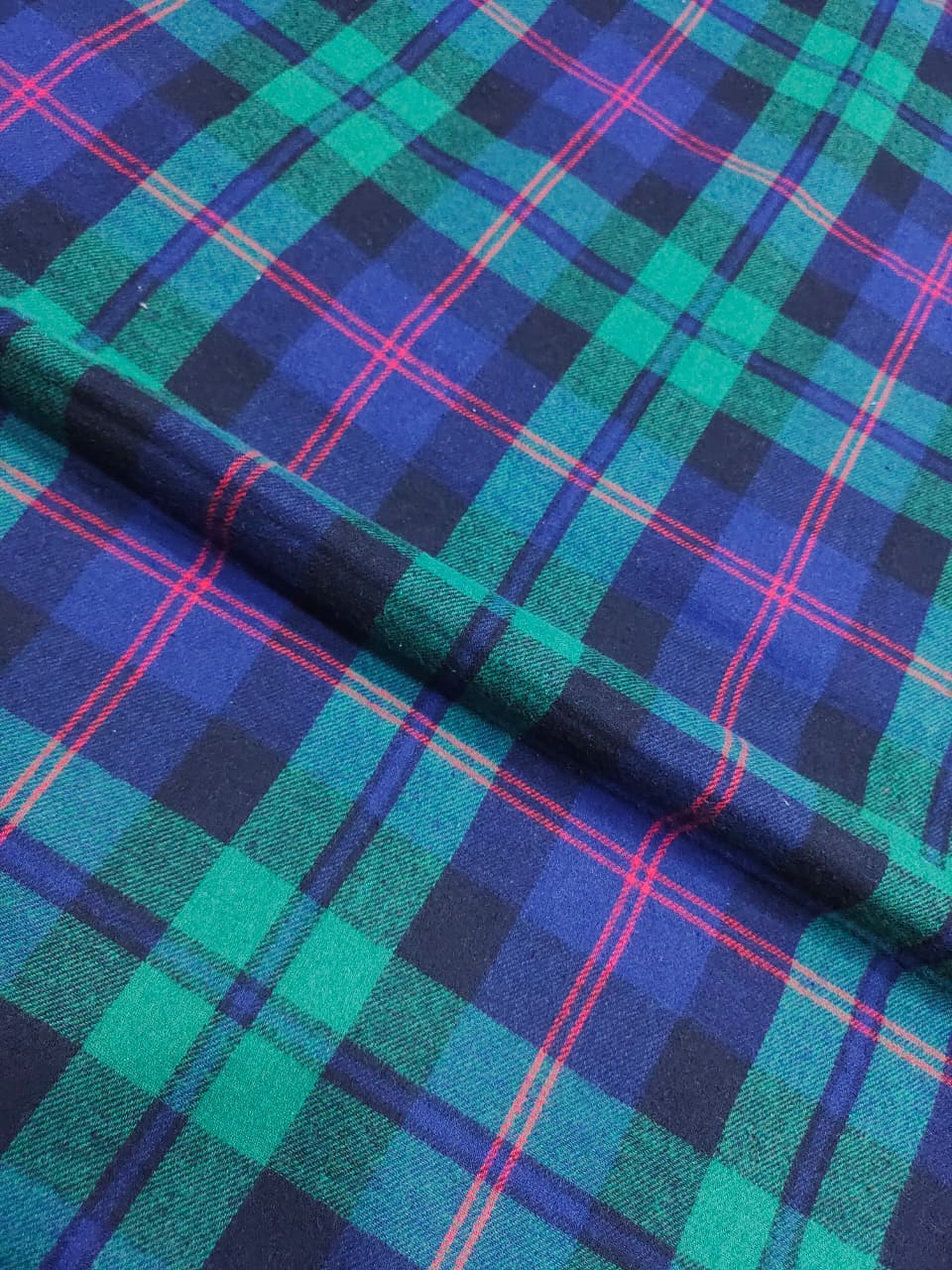 Brushed Checks Fabric SC099